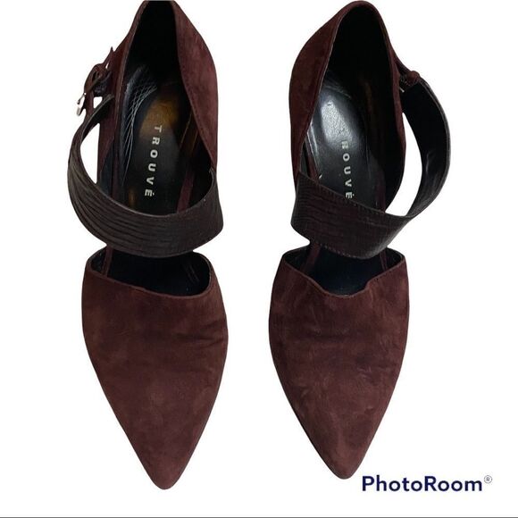 Trouvé Suede Heels   - Picture 1 of 3